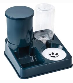 Automatic Cat Feeder with Large Capacity & Pet Water Dispenser