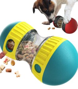 Interactive Dog Feeding Toy | Slow-Feed Tumbler & IQ Enhancing Ball Track
